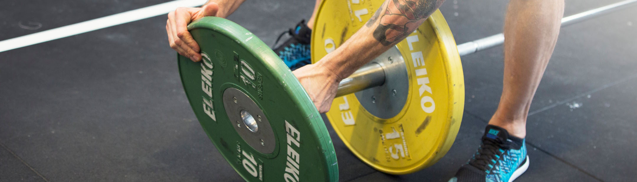 Viktskivor 10kg och 15 kg från Eleiko på skivstång