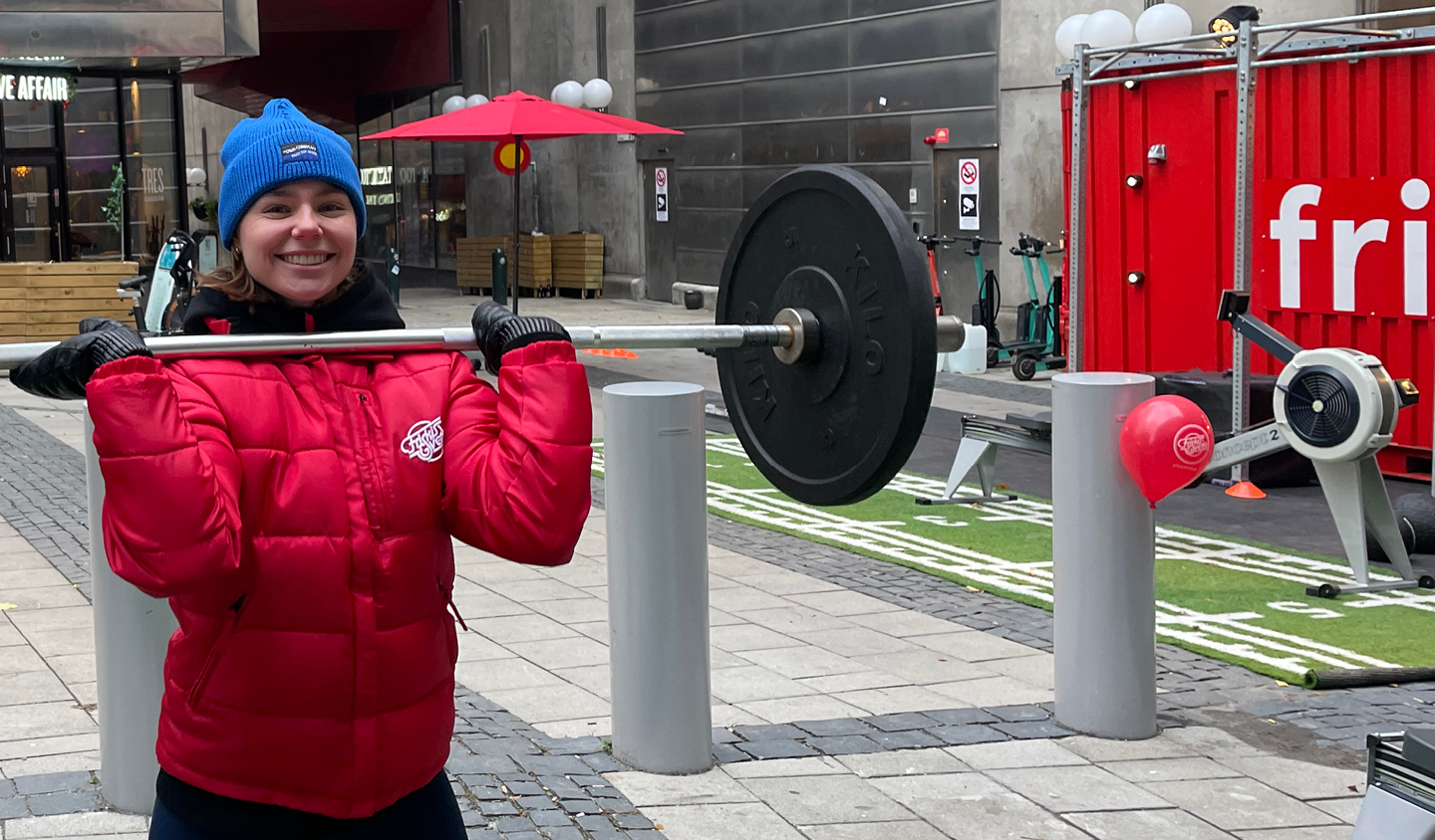 pop up container vid Sergels torg 2023