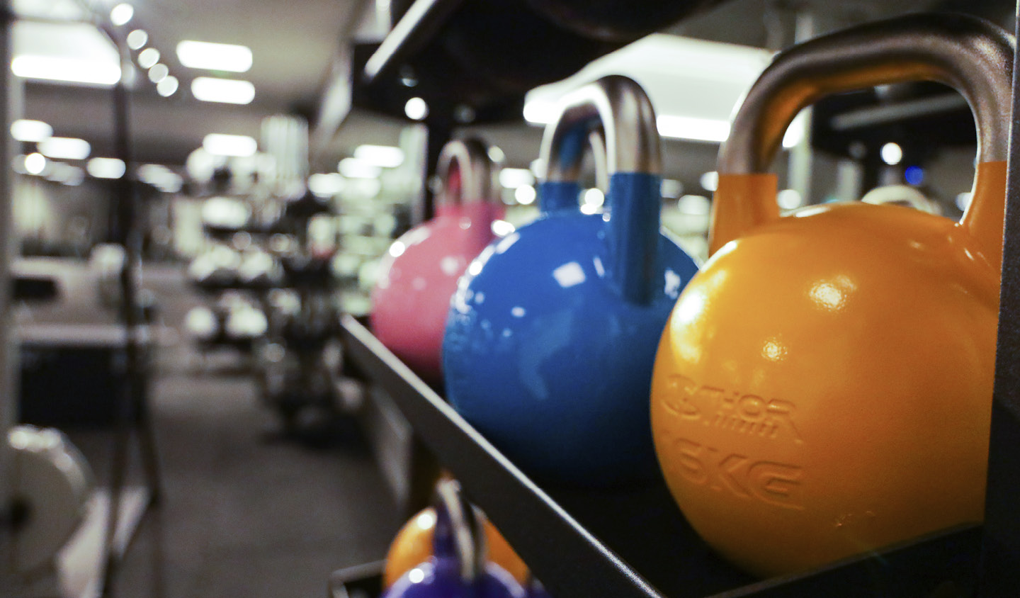 Friskis gym kettlebell